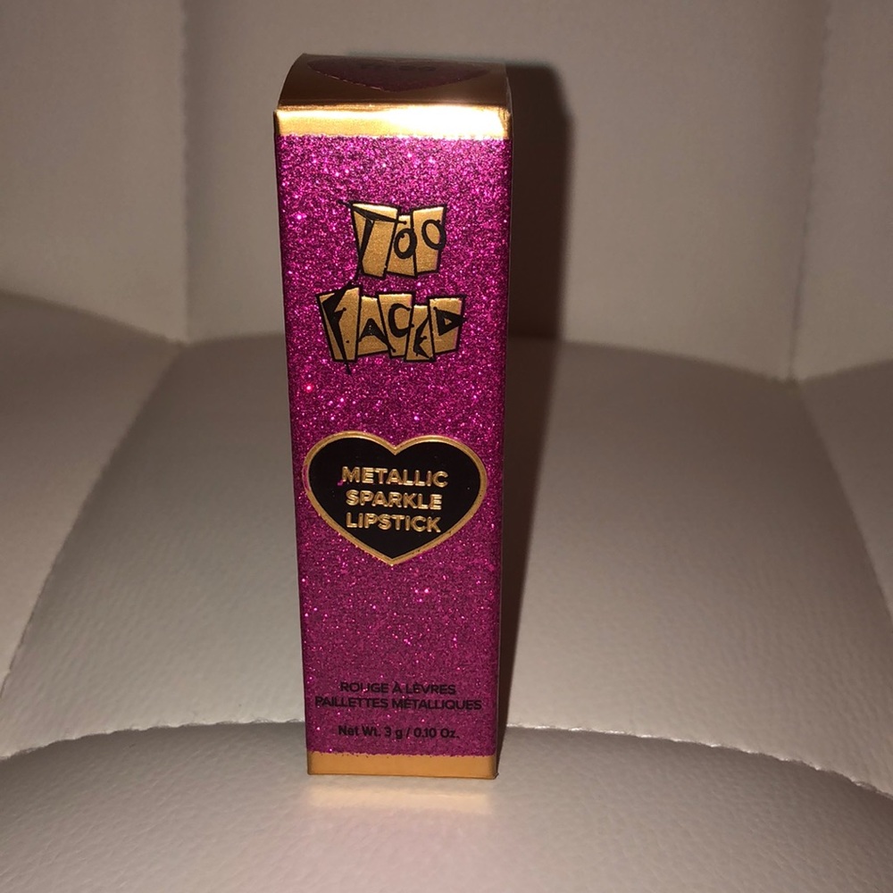 Too Faced Metallic Sparkle Lipstick